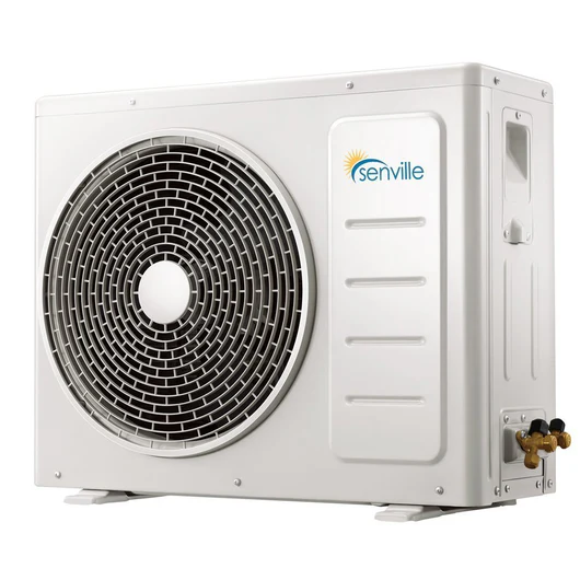 Senville Ductless HVAC System, Heat pump, Heating mini split, cooling mini split, AC mini split