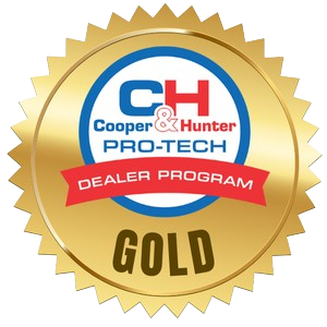 Cooper & Hunter Pro-Tech Gold Dealer logo